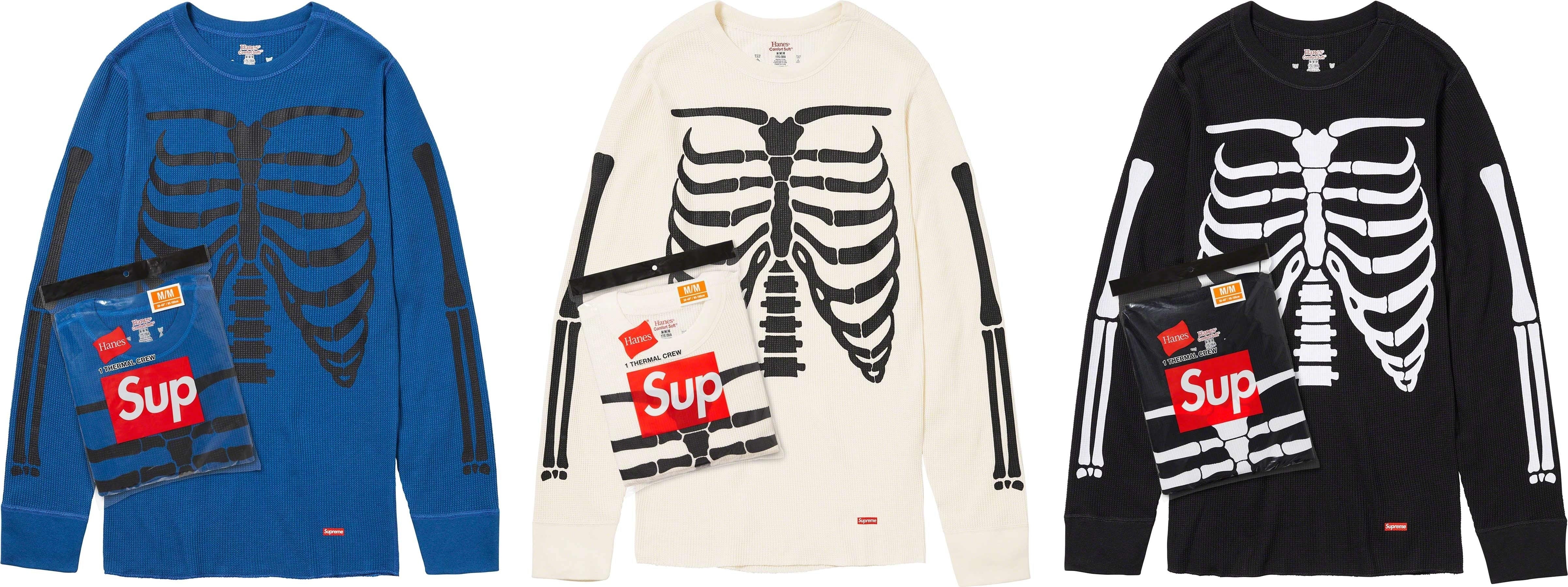 Supreme®/Hanes® Bones Thermal Crew (1 Pack)